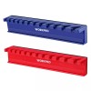 WORKPRO 2-Piece Magnetic Wrench Organizer Wrench Rack Tool Trays SAE&Metric
