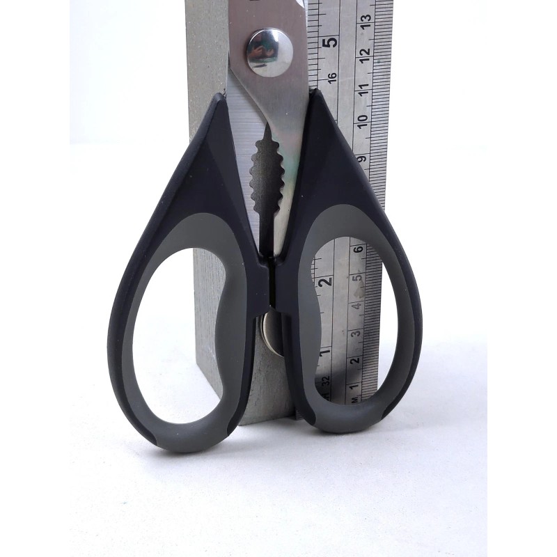 iBayam Kitchen Scissors / SHEARS, All Purpose Heavy Duty Black