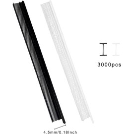 Micro Fasteners for Micro Tagging Gun, 6000Pcs Nylon Mini Stitch Gun Fasteners, Micro Fasteners Stitch Gun Refill Quick Clothing Fixer