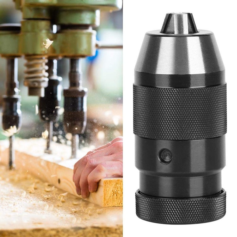 Drill Chuck, Super Heavy Duty Drill Press Chuck Keyless Industrial