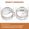 DITOSH Moka Pot Dosing Funnel Transparent Mocha Dispenser Precise Volume