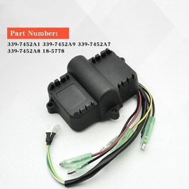 6HP-35HP 2-Cyl 1984-1998 Outboard Switch Box for CDI 339-7452A19 Mercury