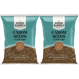 Carom Seeds 2x100g, Ajwain Seeds, Caraway seeds - Finest Premium Quality | 100% All Natural | No additives