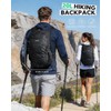 WATERFLY 20L Small Hiking Backpack for Women Men, Lightweight Breathable