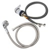 23.6in Faucet 47.2in Electro Polishing Hose High Pressure Sprayer Shampoo