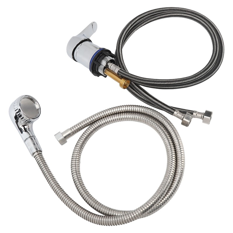 23.6in Faucet 47.2in Electro Polishing Hose High Pressure Sprayer Shampoo