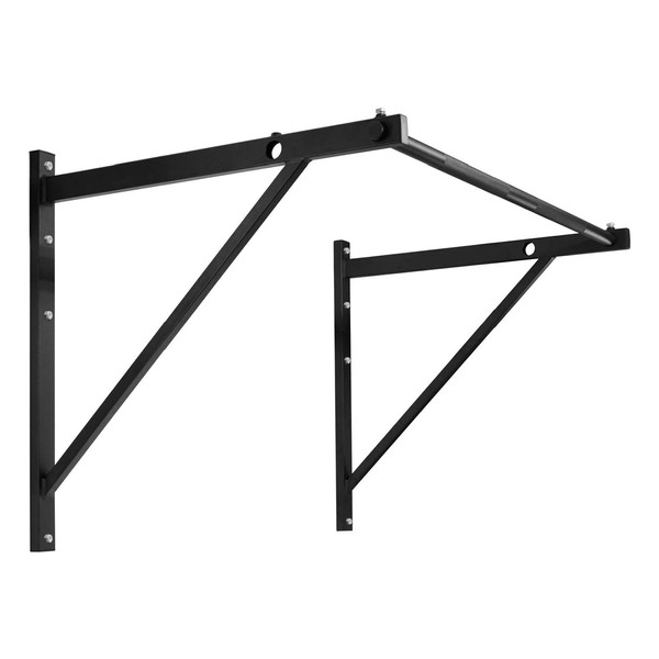 Yes4All Heavy Duty Wall Mounted Pull Up Bar for Crossfit Training – Chin Up Bar/Pull Up Bar Wall Mount – Support up to 500 lbs (Black)