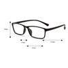 Fullwosing Myopia Glasses Stylish TR90 Frame Shortsighted Nearsighted Eyeglasses for