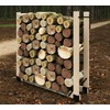 Fire Beauty Firewood Log Storage Rack 2-Pack Bracket Kit, Heavy