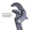 boeray 2 Pack Adjustable Wrench Quick Multi-function Self-Adjusting Spanner Power