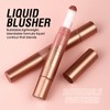 Blush Stick,Liquid Blush Stick,Silky Smooth Creamy Formula,Lightweight Blendable Blush Rouge