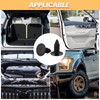 Rivet Fastener Plastic Rivet Fastener 50 Pieces Car Bumper Plastic