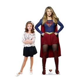 Cardboard People Supergirl Life Size Cardboard Cutout Standup