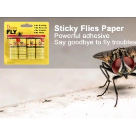 green killer 16 Rolls Insect Bug Fly Glue Paper Catcher Sticky Flies Trap Ribbon wholesale