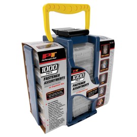 Performance Tool W5199 Organizer Tote with 1,000pc Home Fastener Assortments