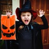 CINECE Halloween Wrapping Bag, Handbag, 24 Pieces, Large Plastic Bag,