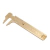 Walfront Brass Sliding Gauge Vernier Calipers Ruler Measuring Tool Metric/Inch