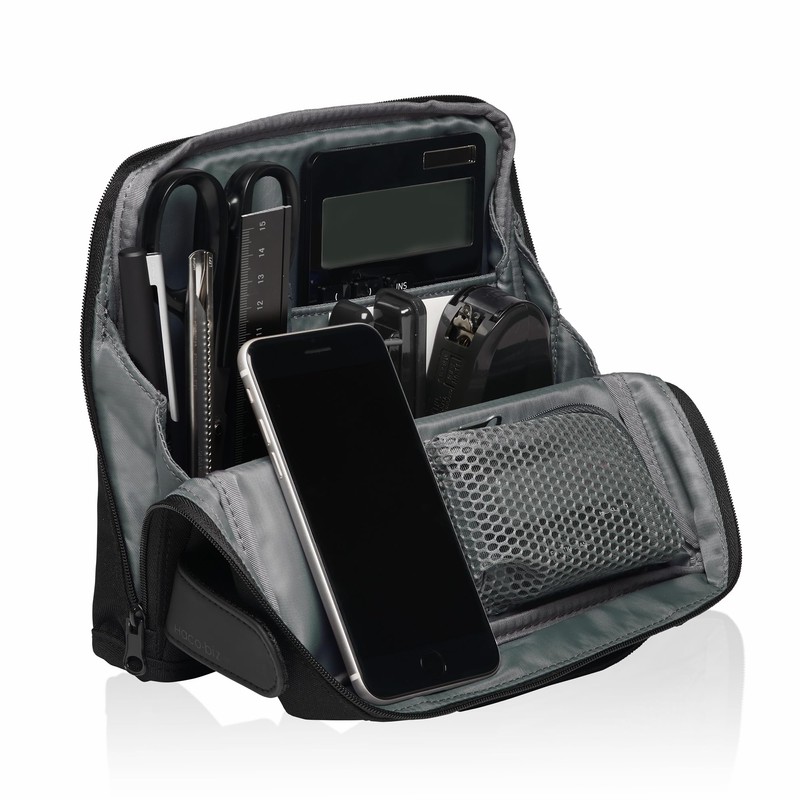 【Amazon.co.jp Exclusive】Kokuyo Bag-in-Bag Gadget Pouch Pen Case Large Capacity Lightweight
