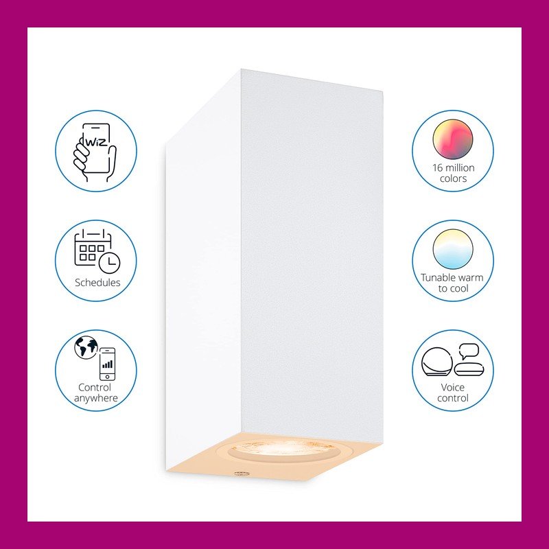 WiZ Colour Imageo Smart Connected WiFi Ceiling Light Spots 2