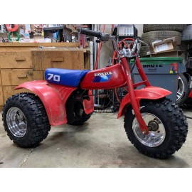 ITP Honda ATC 70 Front and Rear Carlisle ITP Holeshot Snow Hog Tire 18" 18/6.5/8