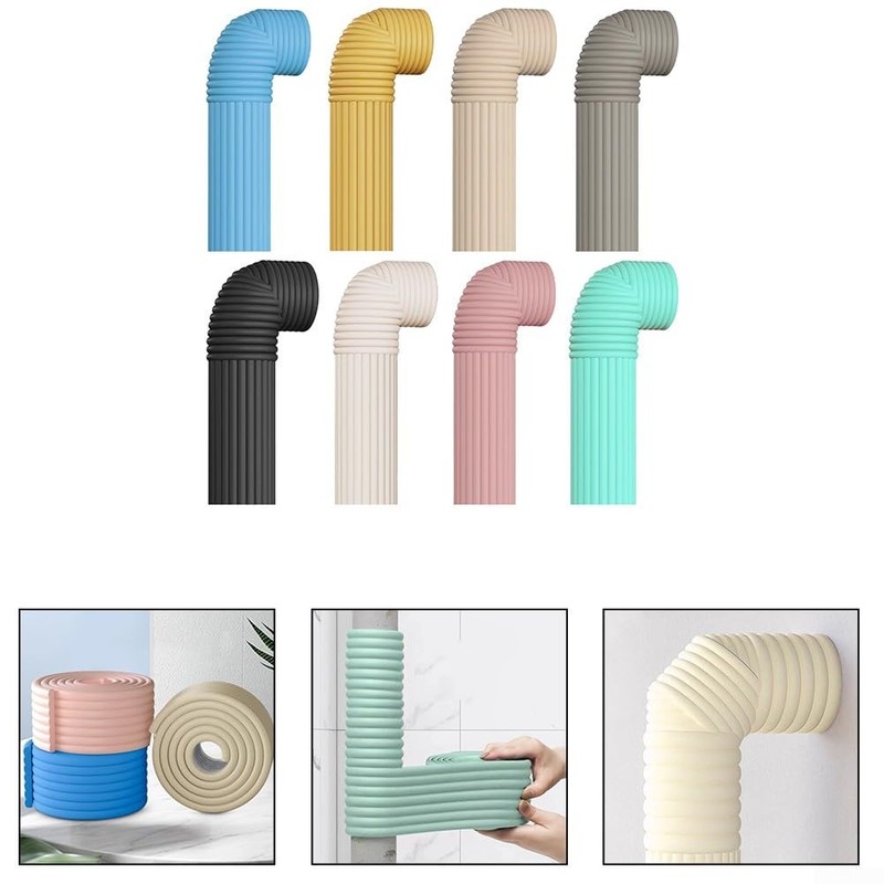 Self Sealing Pipe Insulation Foam Outdoor Water Pipe Frost Protection