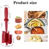 Meat Chopper,Potato Masher,Non-Stick Ground Beef Masher Heat-Resistant Hamburger Chopper Utensil