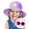 Girls Summer hat (Purple)