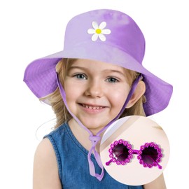 Girls Summer hat (Purple)