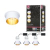 Paulmann 93381 LED Recessed Light Gil 3-Step-Dim Round Includes 3