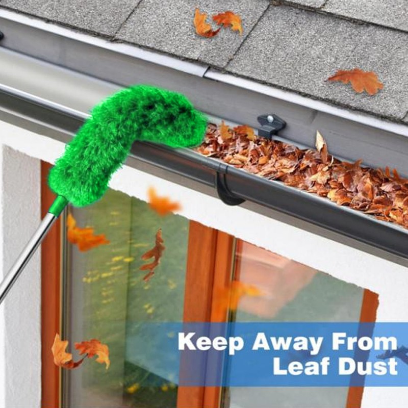 Gutter Cleaning Brush 45 to 220cm Adjustable Angle Roofing Guard