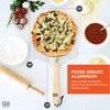 OUII Pizza Peel with Cutter - 12 x 14-inch Metal