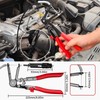 WISEUP 4PCS Hose Clamp Pliers Set - Includes 27" Long