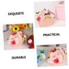 FOMIYES Fancy Soap Flower Basket Real Bath Flowers Set for
