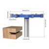 12mm Shank 6 Teeth TShaped Slotting Router Bit Woodworking Milling