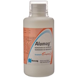 Aluminio-Magnesio Suspensión Caja Con Frasco Con 240 ml