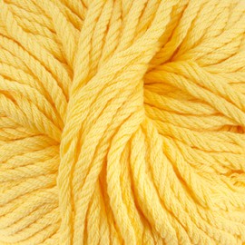JubileeYarn Bamboo Cotton Chunky Yarn - 100g/Ball - Daisy Yellow - 2 Balls