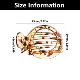 Small Hair Clips For Thin Hair, Flat Hair Claw Clips Women, Strong Hold Non Slip, Everyday Hair Accessories For Women & Girls