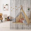 LITLANDSTAR 4 Pack String Door Curtains, 100 x 200cm String