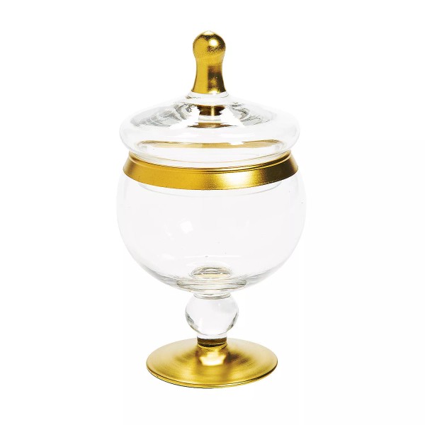 Fun Express Apothecary Jars with Gold Trim - 3 Pc.
