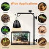 Simple Deluxe Reptile Light Stand Adjustable 16-32 inch Floor Lamp