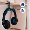 Ewent Gaming Headphone Stand, Universal Headphone Stand, Multifunction Adjustable 360