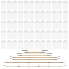 Sarini Pack of 60 Face Lifting Tape - Invisible V-Shaped Face Lift Stickers for Instant Neck, Eye and Facelift - Makeup Facelift Tools for a Youthful Look