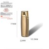 Metal Butane Lighter, Stylish Design, Stable Flame, Strong Wind Resistance,