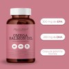 Omega 3 Suplemento Alimenticio Aceite Salmón Ingredientes Naturales 120 Capsulas