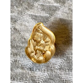 Air of Secrecy 3D Sleeping Baby Fairy Cut Out Brass Wax Seal Stamp