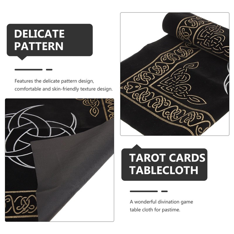 jojofuny Altar Tarot Cloth Divination Star Tablecloth Astrology Tapestry Wicca