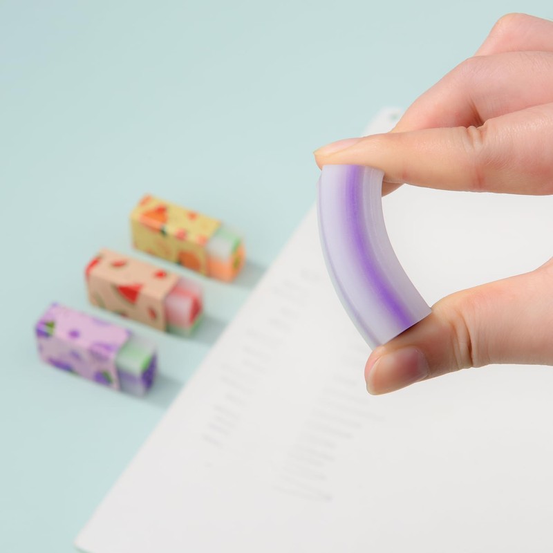 No oBML Eraser, Arch Elementary School Students, Set of 7,