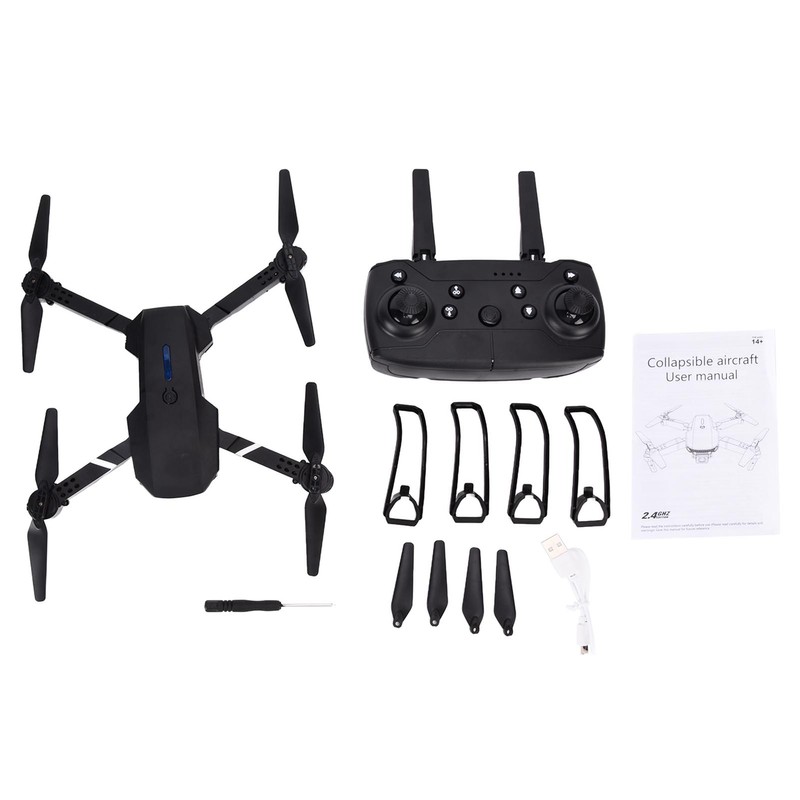 E88 Foldable Remote Control Aircraft Altitude Hold 4K HD Aerial