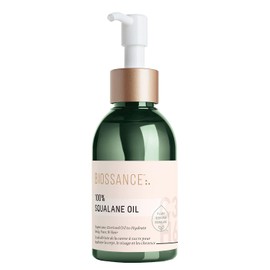 Biossance 100% Squalane Oil - Sustainable, Vegan Face Oil & Body Oil - Hydrating, Fast-Absorbing Moisturizer - Ideal for Oily Skin, Face, Hair - Organic Sugarcane-Derived Squalane, 3.3 ounces