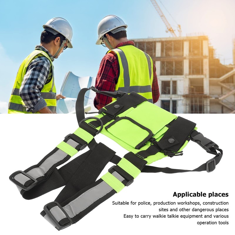 Yoidesu Universal Radio Chest Harness Bag, Chest Front Pack Pouch